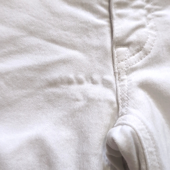 J. Crew White High Rise Crop Flare Jean Size 27 Petite - Picture 6 of 16